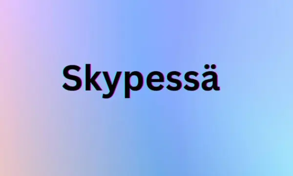 Skypessä: A Transformative Journey in Digital Communication